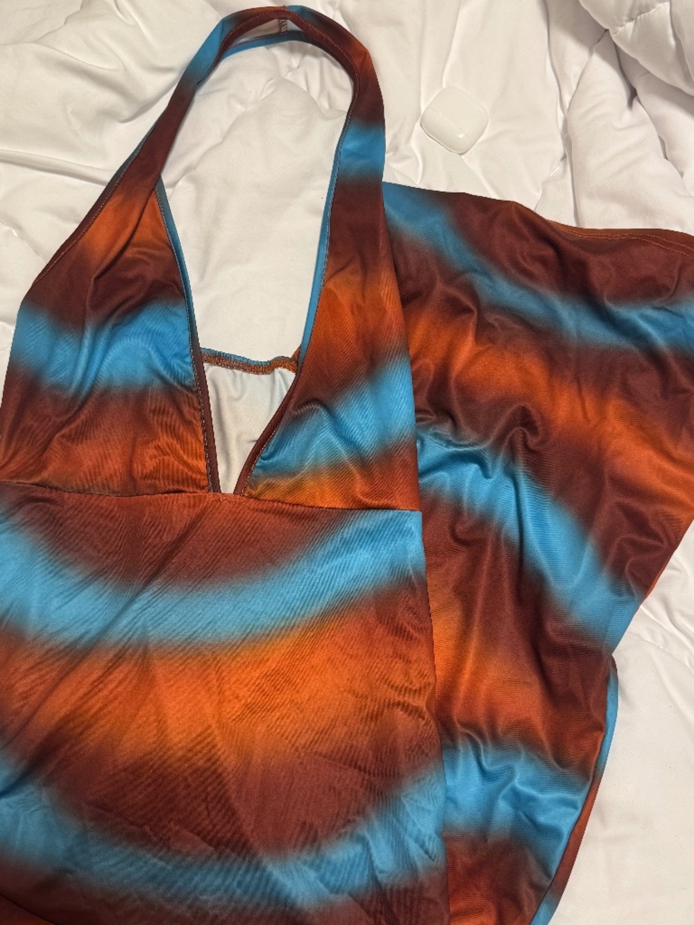 Multi color maxi dress